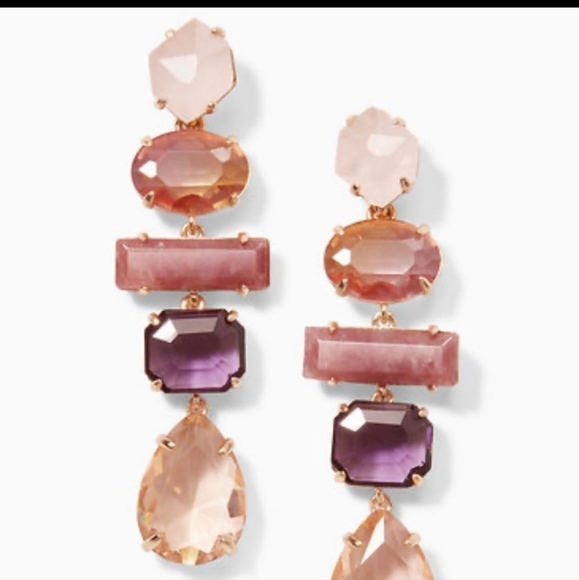 Stella & Dot Jewelry - Stella & Dot Gem Linear Earrings